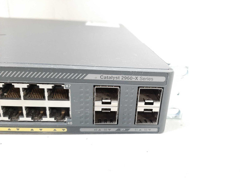 Cisco WS-C2960X-48FPS-L 48 Gigabit PoE Managed switch Q$