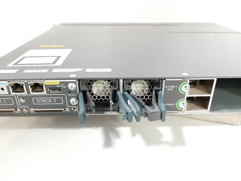 Cisco WS-C3750X-48P-S 48 Port PoE+ Gigabit Ethernet Switch C3KX-PWR-715WAC Q$