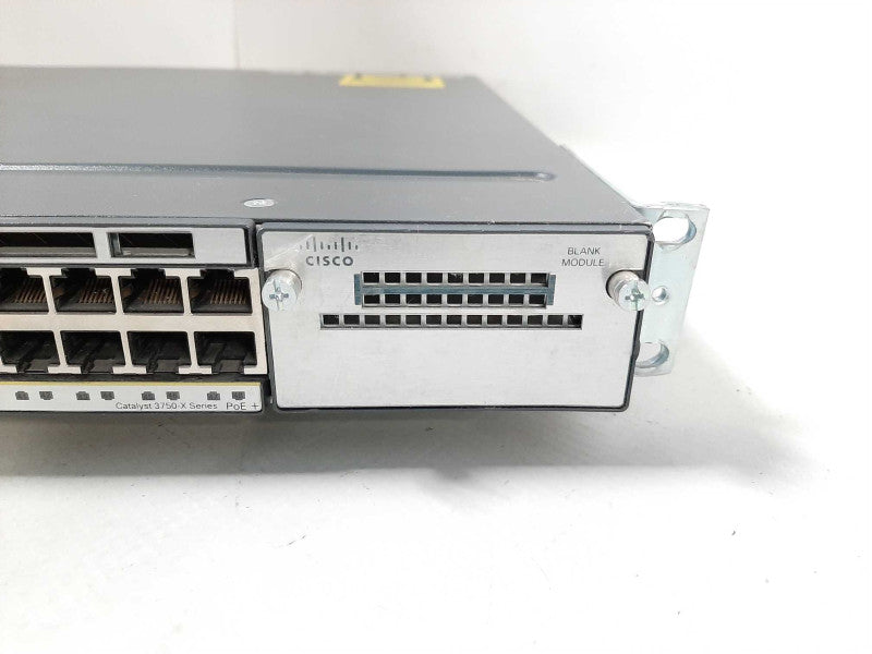 Cisco WS-C3750X-48P-S 48 Port PoE+ Gigabit Ethernet Switch C3KX-PWR-715WAC Q$