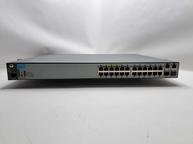 HP J9625A 2620-24 PoE+ 24Port 10-100 Managed L3 PoE Switch With Rack Mount Ea )