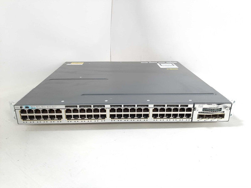 Cisco WS-C3750X-48P-S 48 Port PoE+ Gigabit Ethernet Switch C3KX-NM-1G Q$