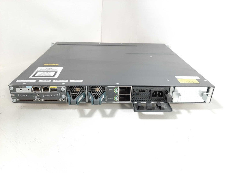 Cisco WS-C3750X-48P-S 48 Port PoE+ Gigabit Ethernet Switch C3KX-NM-1G Q$