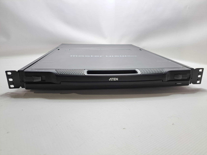 Aten MasterView CL1008M 8-Port 17 Inch Single Rail LCD KVM Console )