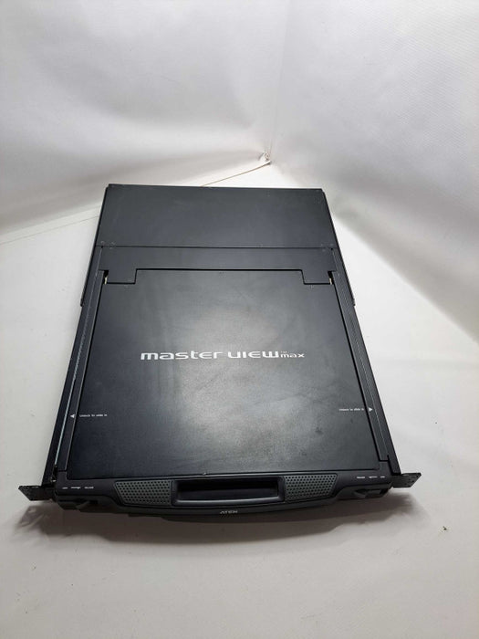 Aten MasterView CL1008M 8-Port 17 Inch Single Rail LCD KVM Console )
