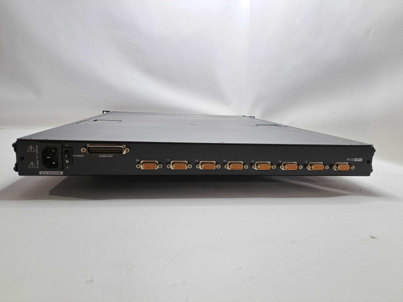 Aten MasterView CL1008M 8-Port 17 Inch Single Rail LCD KVM Console )