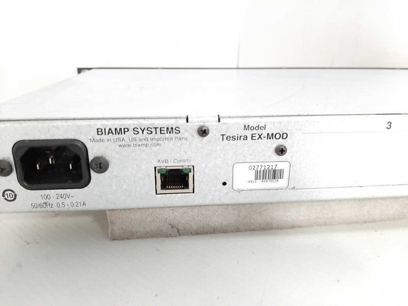 BIAMP SYSTEMS TESIRA EX-MOD MODULE EXPANDER READ $