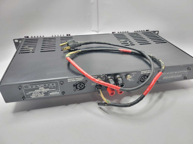 Bryston 2B Stereo Amplifier System, READ _