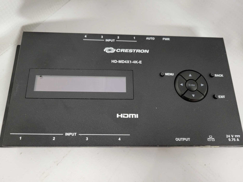 Crestron HD-MD4X1-4K-E HDMI Switcher Q!