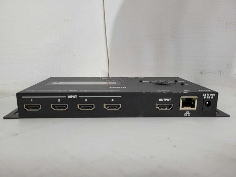 Crestron HD-MD4X1-4K-E HDMI Switcher Q!