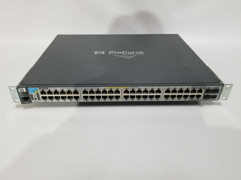 HP ProCurve 2910al-48G-PoE+ 48 Port Gigabit Ethernet Switch J9148A Fact Reset #