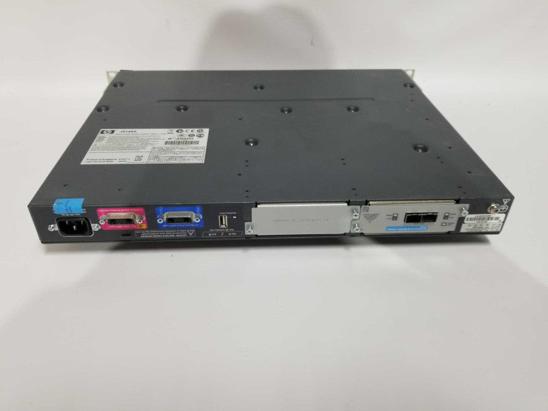 HP ProCurve 2910al-48G-PoE+ 48 Port Gigabit Ethernet Switch J9148A Fact Reset #