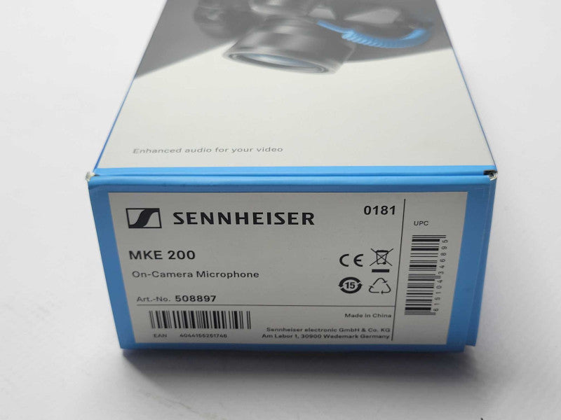 Open-Box Sennheiser MKE 200 Directional on camera Microphone, READ _