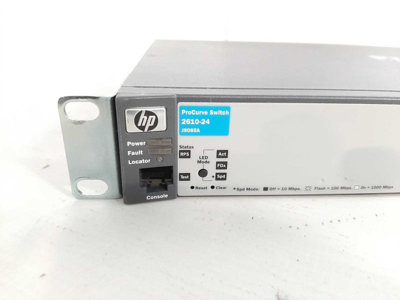 HP J9085A ProCurve Switch 2610-24 24x 10 100 ports 2x GBIC 2x SFP ports Q$