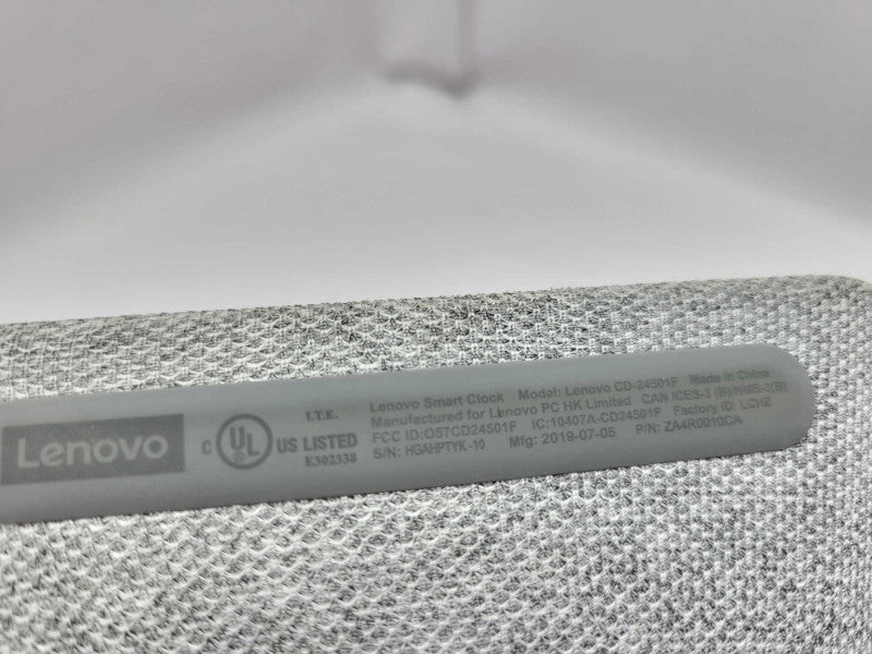 Lenovo CD-24501F Smart Clock with the Google Assistant _