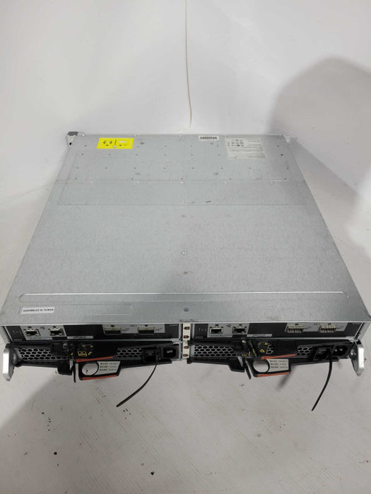 NetApp NAJ-1001 SAS array 24 2.5\\" Slots / 2x controllers 6gbps / 2x PSU !