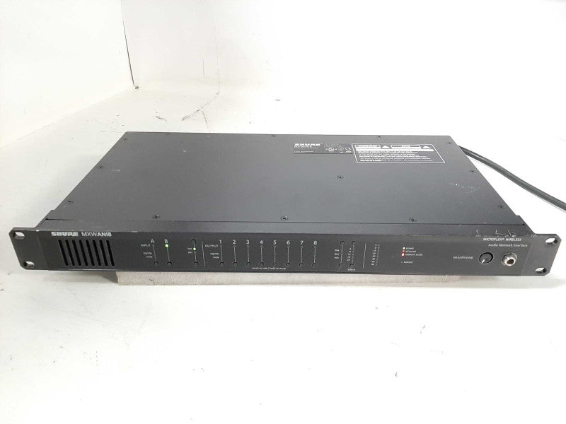 Shure MXWANI8 8-Channel Microflex Wireless Audio Network Interface $