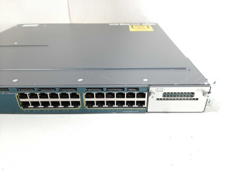CISCO WS-C3560X-24T-L + 1x C3KX-PWR-350WAC 24 Port Data LAN Base $
