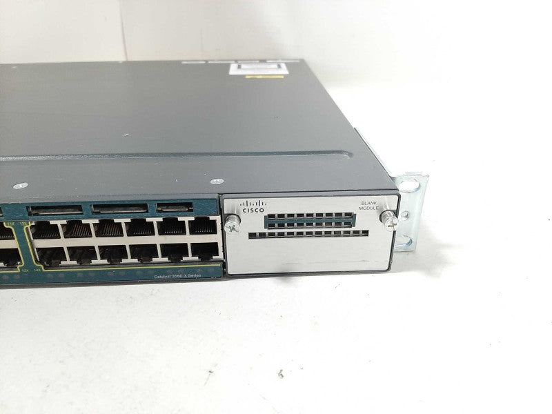 CISCO WS-C3560X-24T-S + C3KX-PWR-350WAC 24-Port Gigabit Switch $