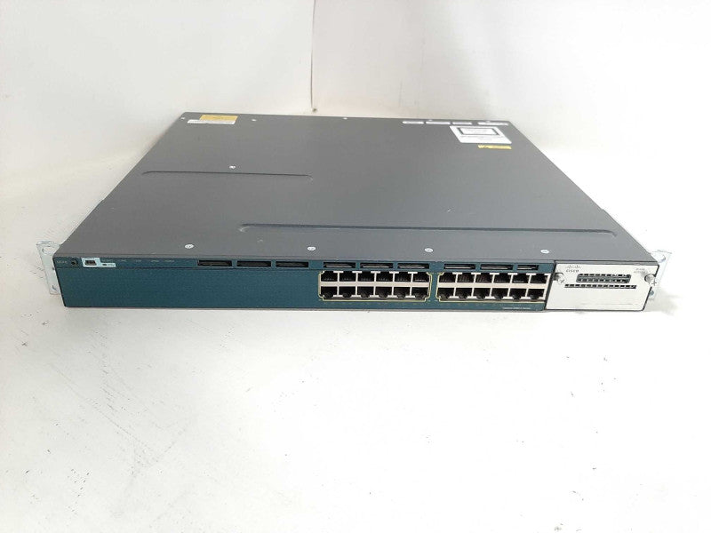 CISCO WS-C3560X-24T-S + C3KX-PWR-350WAC 24-Port Gigabit Switch $