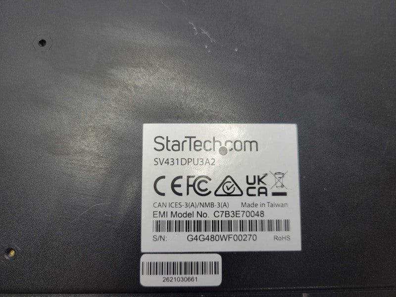 StarTech SV431DPU3A2 4-Port DisplayPort KVM Switch USB 3.0 _
