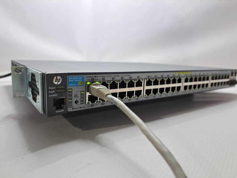 HP ProCurve 2620-48-PoE+ 48 Port 10/100 PoE Managed Switch J9627A )