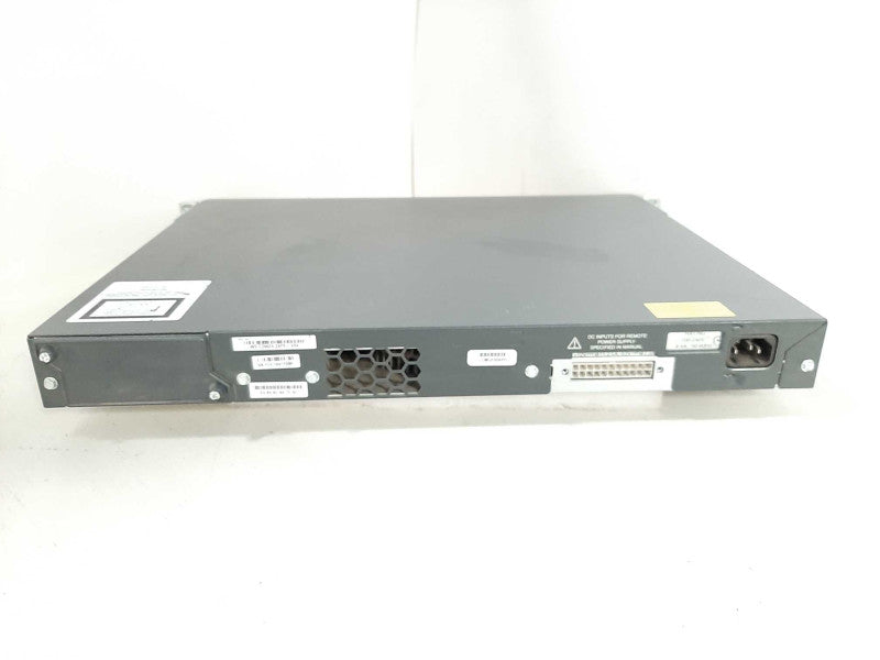 Cisco WS-C2960S-24PS-L 24 Port PoE+ Gigabit Switch + Rackmount Ears READ $