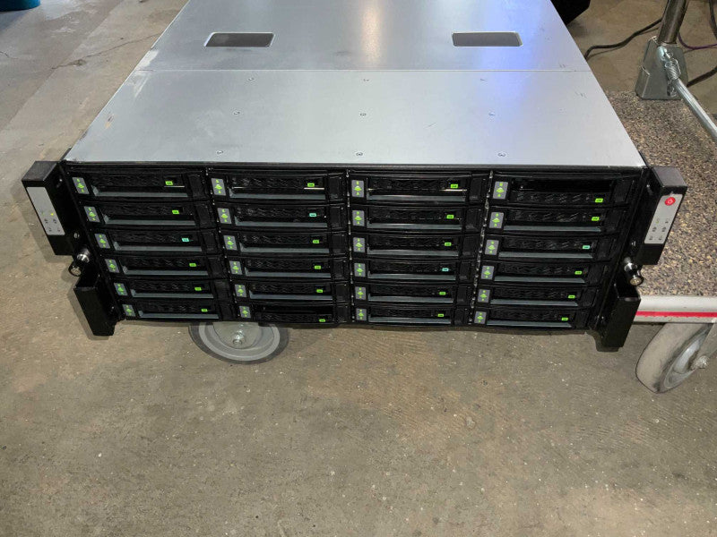 HPE Nimble Storage cse-947 4U 48x 2.5 inch bays 24 caddies included  -