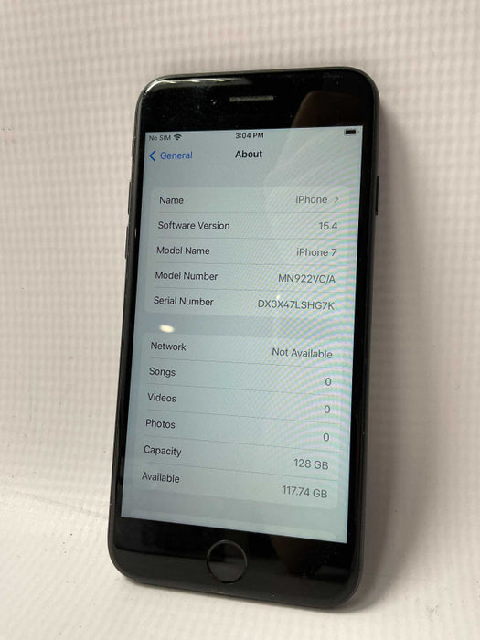 Apple iPhone 7 128GB iCloud UNLOCKED  -