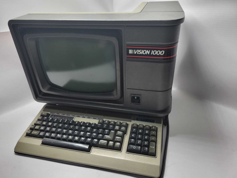 VINTAGE NORTHERN TECHNOLOGIES VISION 1000 BERTONE TERMINAL w/ Keyboard READ _