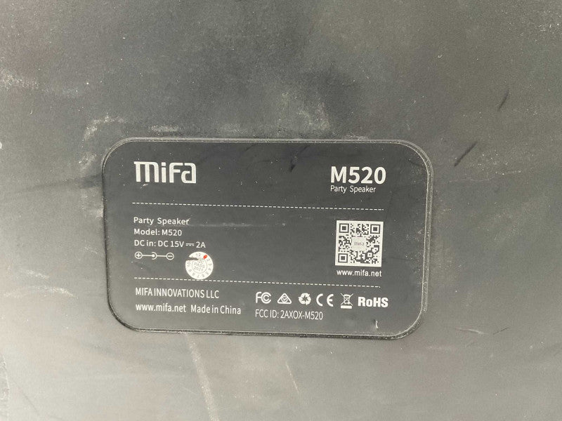 MiFa M520 Bluetooth Party Speaker READ  Q-