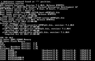 HP MSR3012 JG409A AC Router 3 Ports Gigabit Ethernet  - Factory Reset !