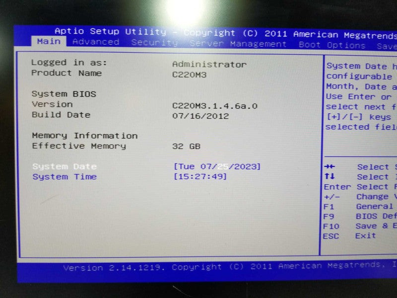 Cisco C220M3 2x Xeon E5-2609 @ 2.40ghz / 32gb ram / 9266-8i Raid Ctrl #