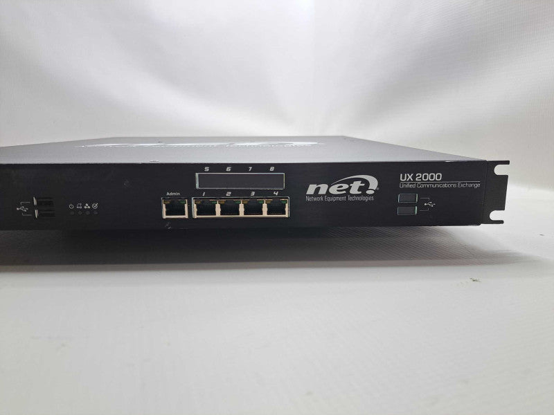 NET UX2000 VoIP Gateway Unified Comms Exchange 2x Modules 1x PSU *READ* )