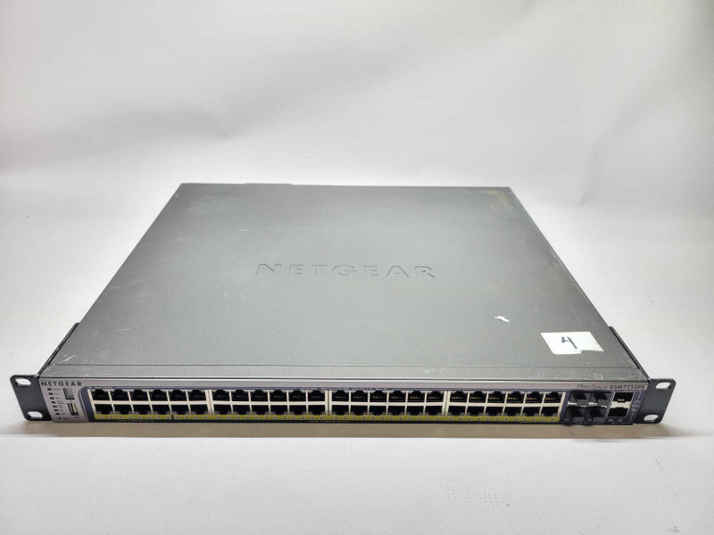 NetGear ProSafe GSM7252PS 52-Port GB Smart PoE Switch 2x10G 2xSM