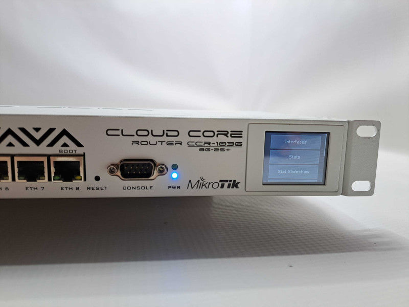 Mikrotik Cloud Core Router CCR1036-8G-2S+ 8x GbEthernet 2x SFP+ 10G )