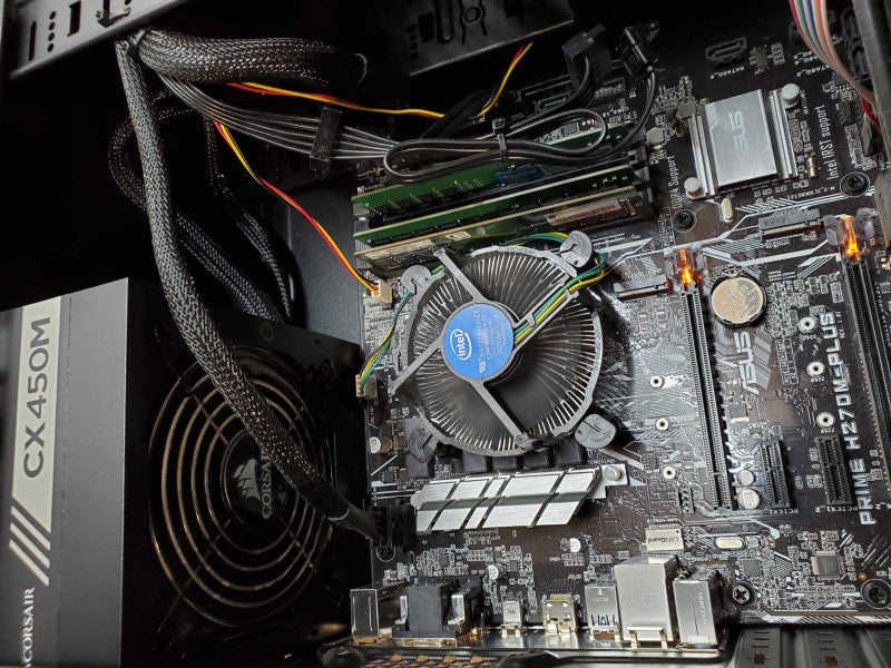 Custom PC - Intel i5-7400 @ 3.00 GHZ 16GB DDR4, 450W PSU Q