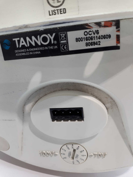 Tannoy OCV 6 6\\" Coaxial Pendant Loudspeaker  White Q&