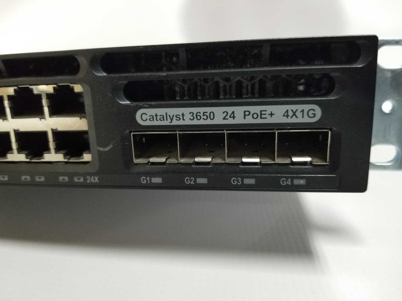 Cisco Catalyst 3650 24 PoE+ 4X1G WS-C3650-24PS-S V03 - Factory Reset Q#