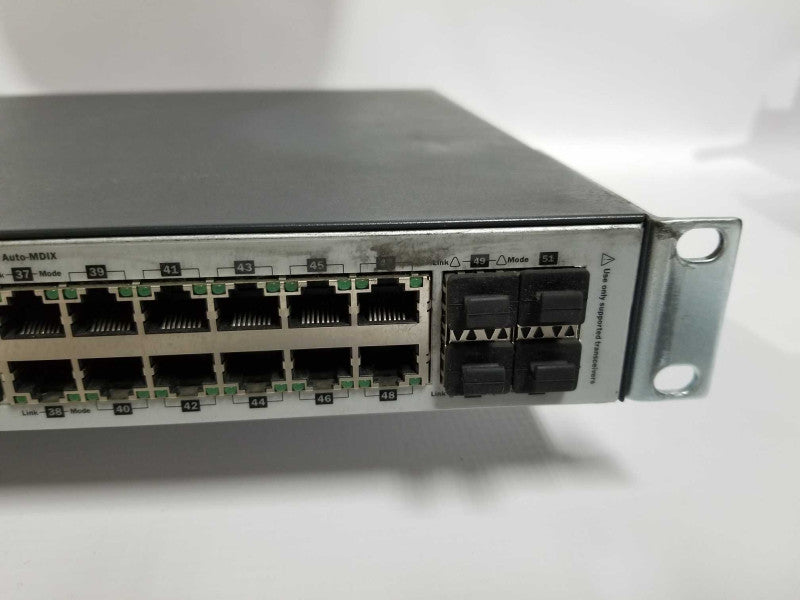 HPE Aruba 2530-48G-PoE+ Switch J9772A - Factory Reset Q#