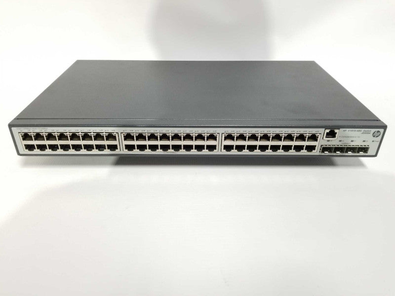 HP V1910-48G JE009A 48 Port Network Switch w/ 4 SFP Ports - Fact Reset #