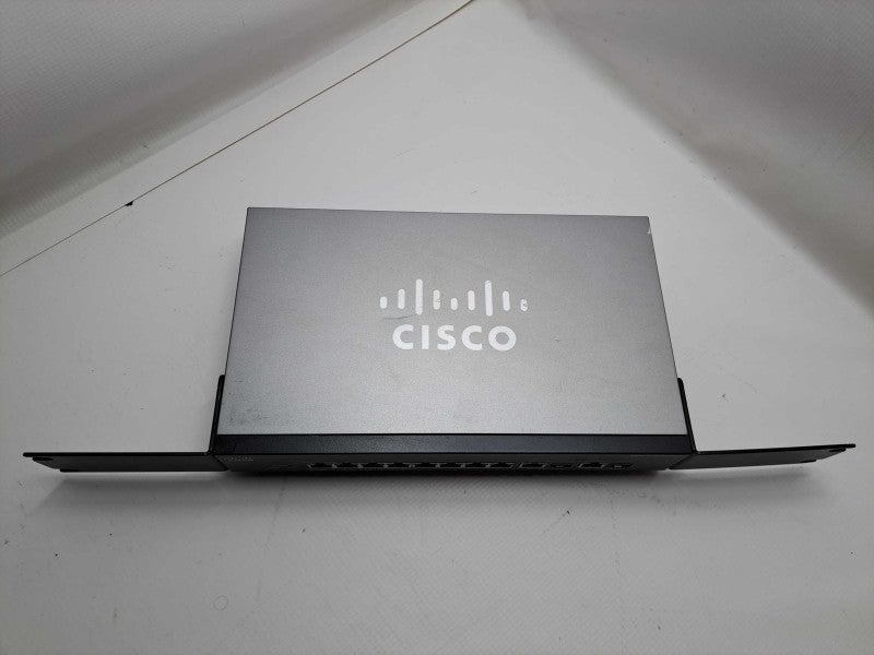 Cisco SG300-10 10-Port Gigabit Managed Switch + RackMount Ears )