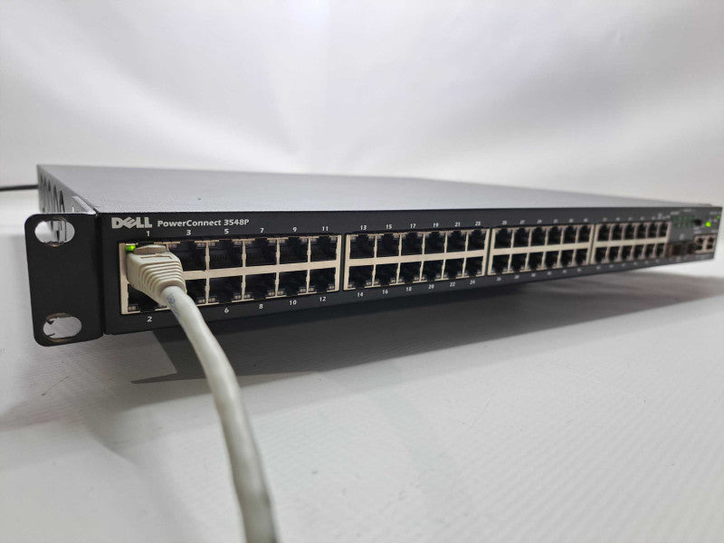 Dell PowerConnect 3548P 48-Port PoE 10/100 Managed Ethernet Switch )