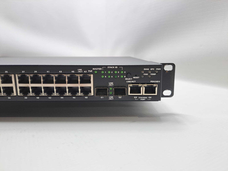 Dell PowerConnect 3548P 48-Port PoE 10/100 Managed Ethernet Switch )