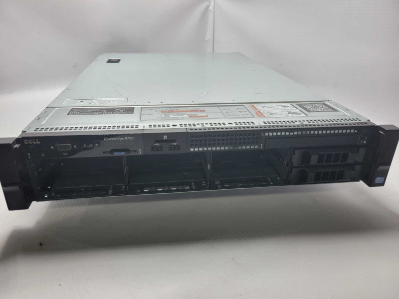 Dell PE R720, 2x Xeon E5-2630L 2.00GHz 32GB Ram H710 Mini 2x PSU _
