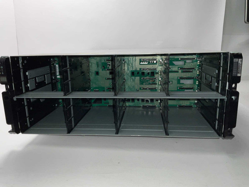 NetApp NAJ-0801 24 3.5 inch bay disk shelf with 2x 111-01324+C0 controllers   -