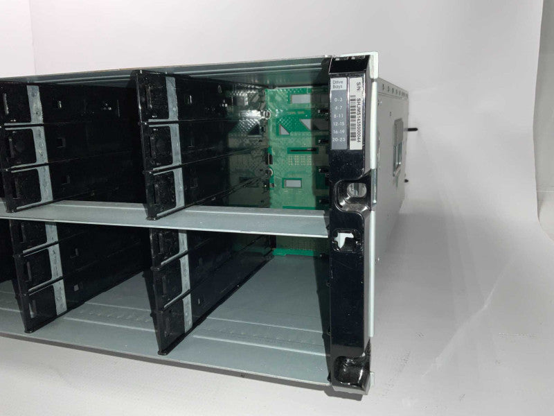 NetApp NAJ-0801 24 3.5 inch bay disk shelf with 2x 111-01324+C0 controllers   -