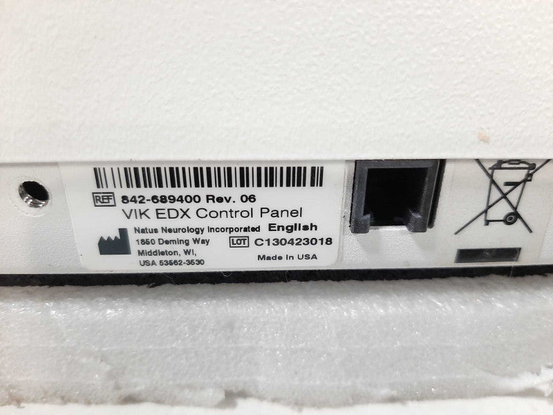 Natus Carefusion 482-689400 VIK EDX Control Panel READ $