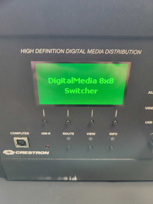 Crestron DM-MD8X8-RPS Digital Media Distribution Console W/ CARDS