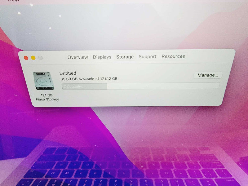 Apple Macbook Pro Retina 2015 13\\" Core i5-5257U @ 2.7GHz 8GB DDR3 120GB SSD (