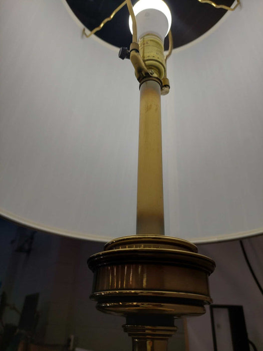 Vintage Leviton Lamp With Old Lamp Shade